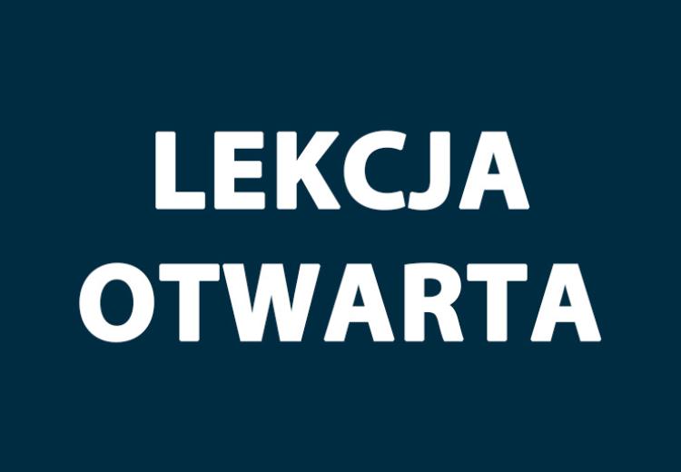 Lekcja otwarta